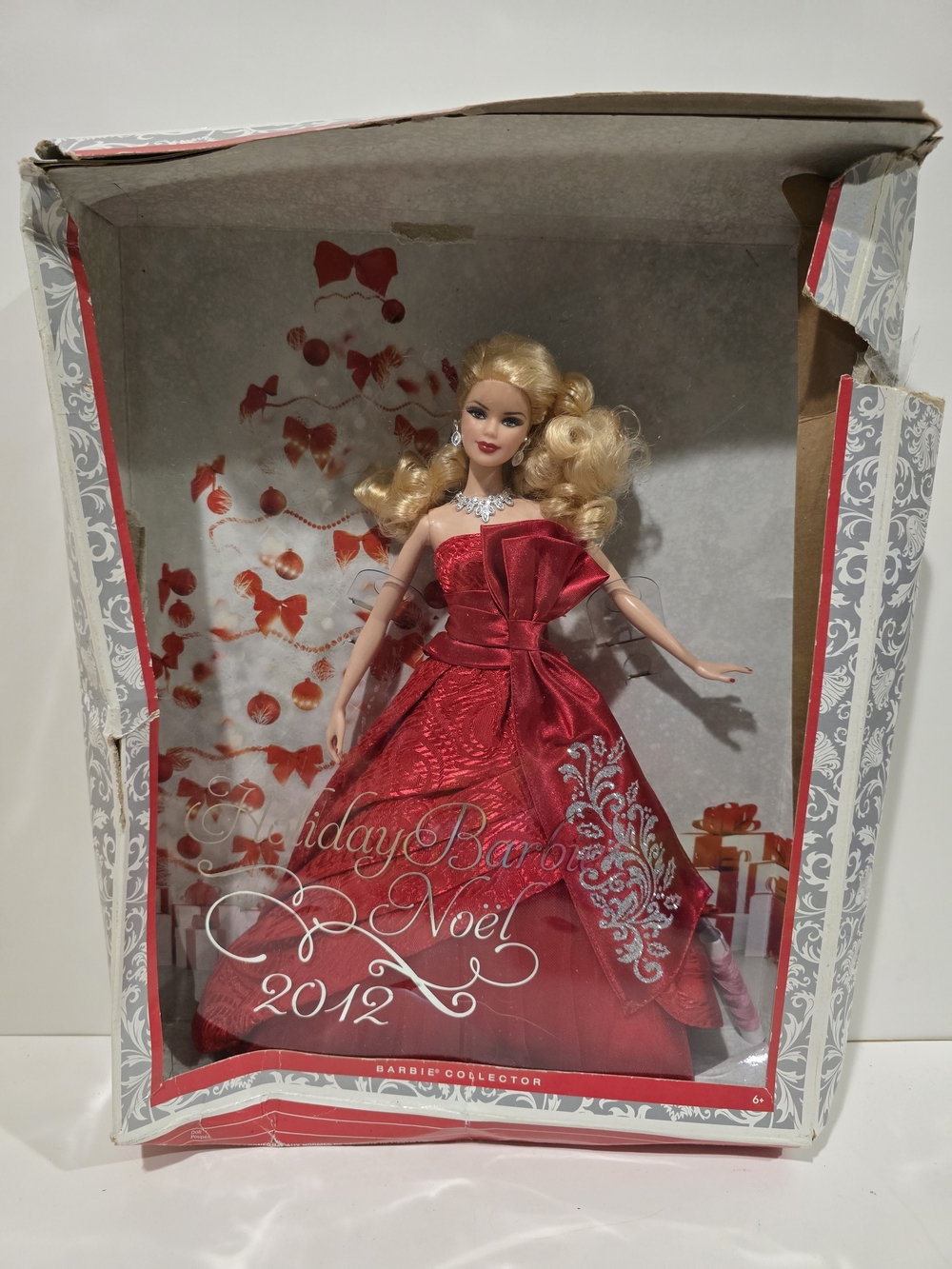 Mattel Barbie Holiday Doll 2012 - Red Holiday Gown